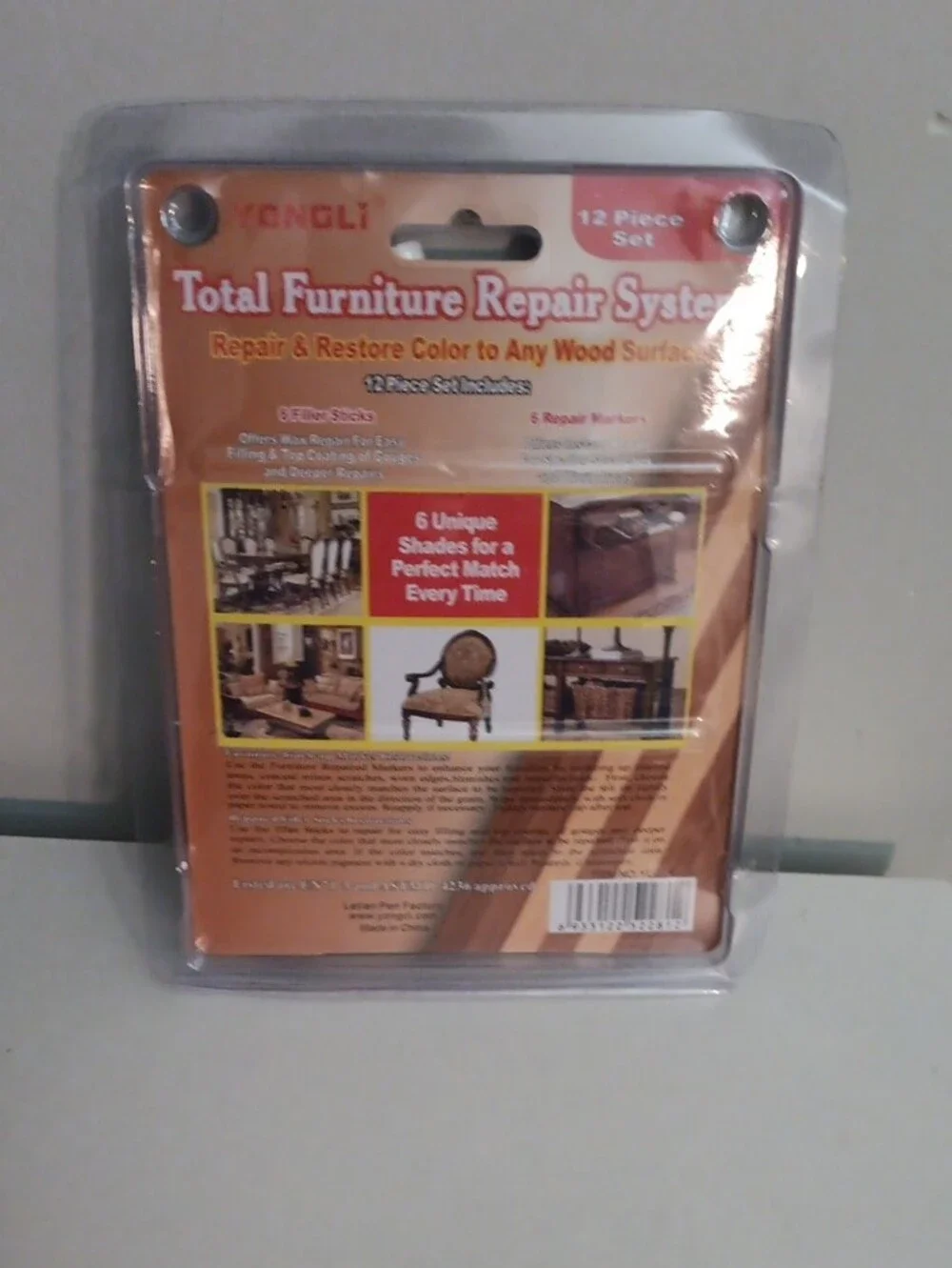 Brown & Black Furniture Touch-Up Marker Set